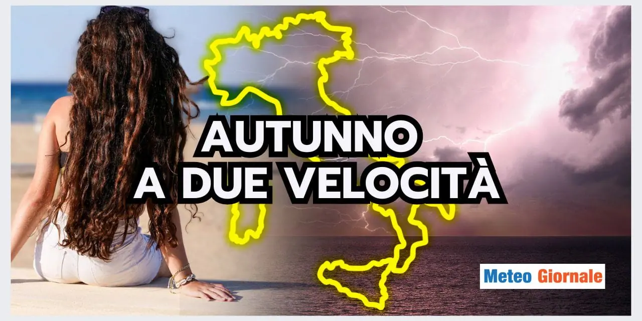 Meteo: le due facce dell'Autunno, calore eccessivo e piogge abbondanti