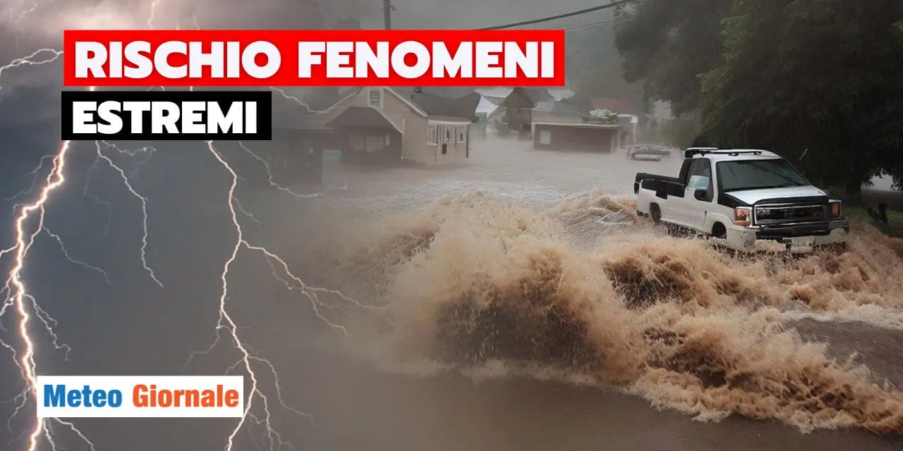 Meteo: maltempo esagerato, rischio nubifragi e alluvioni a novembre