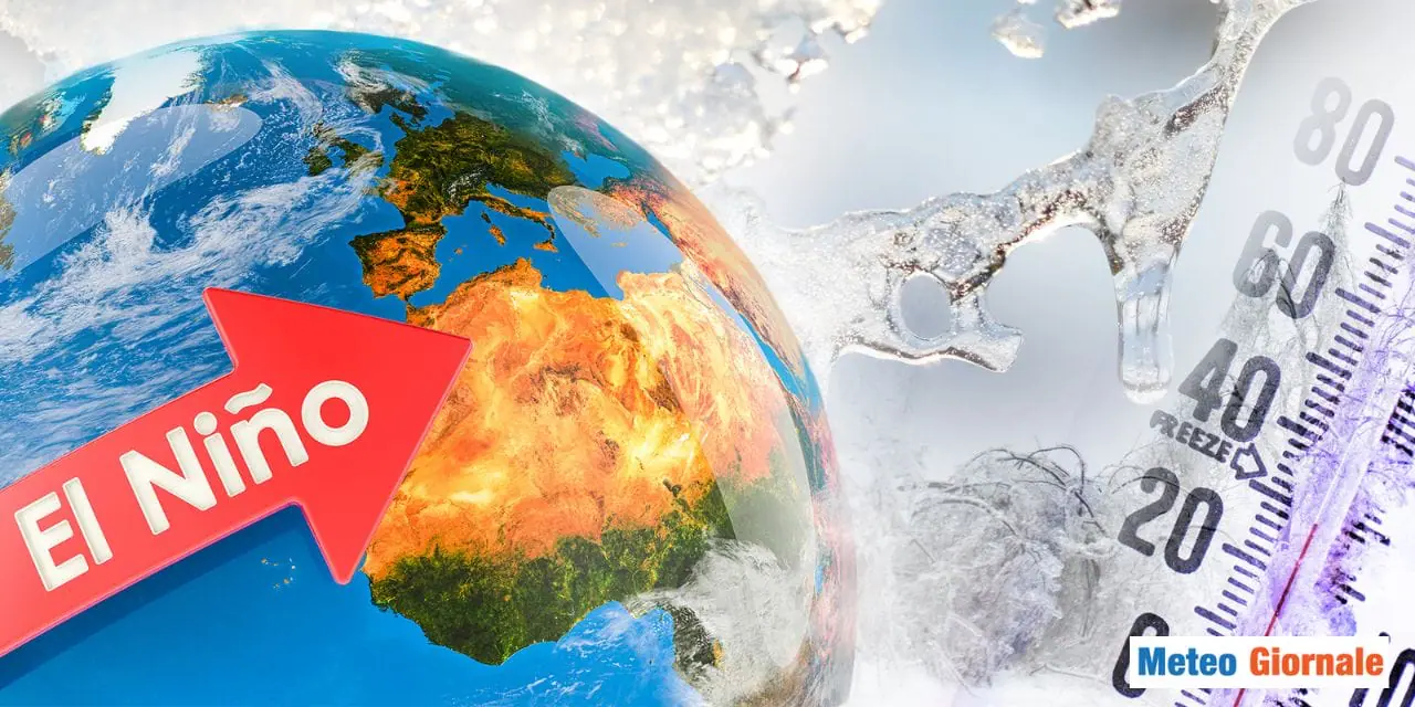 El Niño, dal Pacifico tropicale piombano gli effetti meteo sul clima europeo di novembre