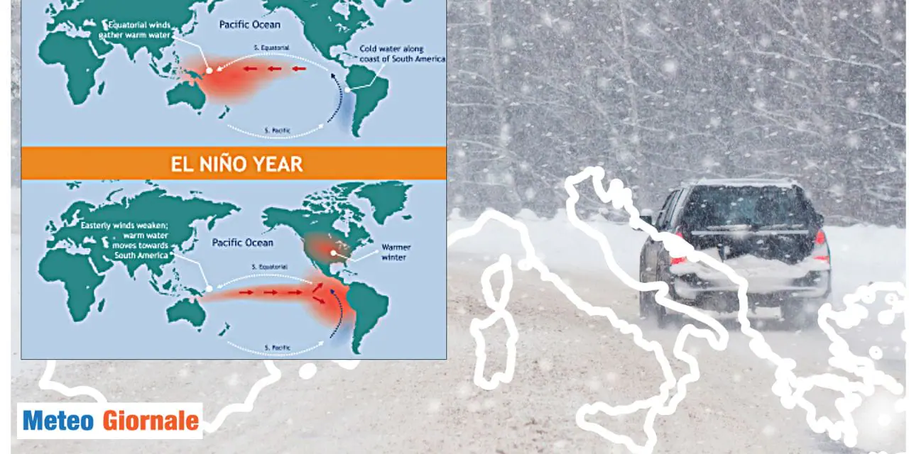 Meteo: Un Inverno con Neve sulle Alpi a causa di El Niño?