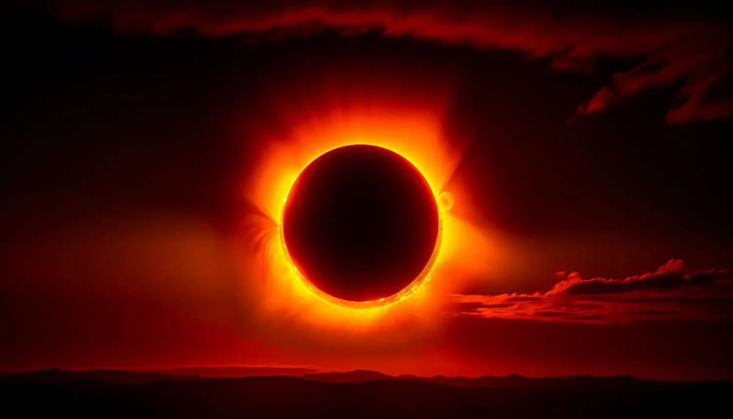 Un’immagine unica dell’eclissi solare⁢ catturata attraverso le onde ‍radio