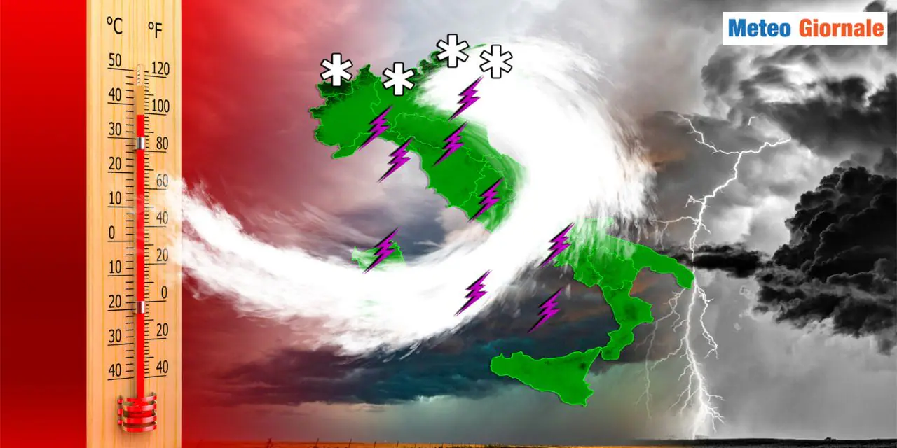 Meteo prossimi 15 giorni totalmente inattesi