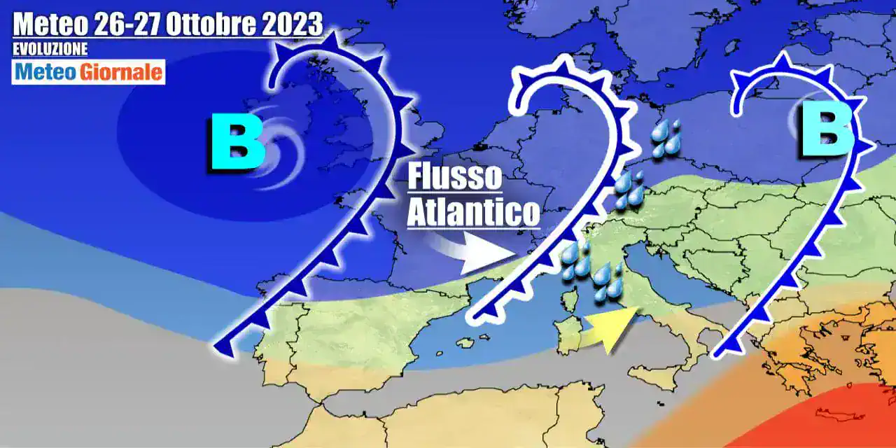 Meteo Italia: maltempo non stop, sono in arrivo nuove perturbazioni