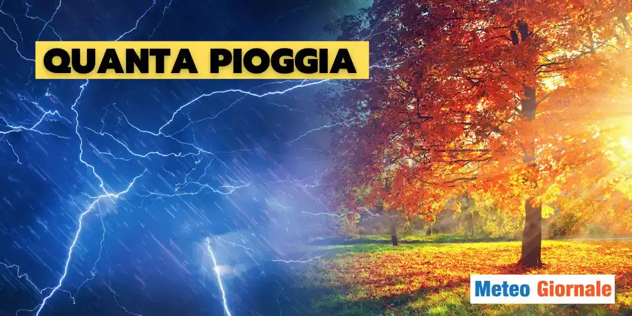 Meteo: ottobre ci saluta col maltempo, la svolta autunnale