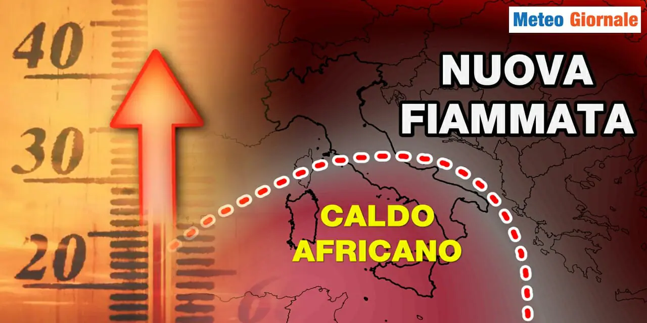 Previsioni meteo: c'è ancora spazio per il caldo africano, in arrivo una forte fiammata