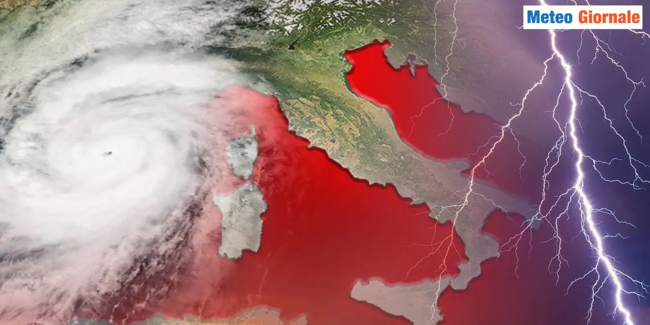 Meteo: torna il CALDO AFRICANO e vento a 100 km orari. Ciclone su Italia