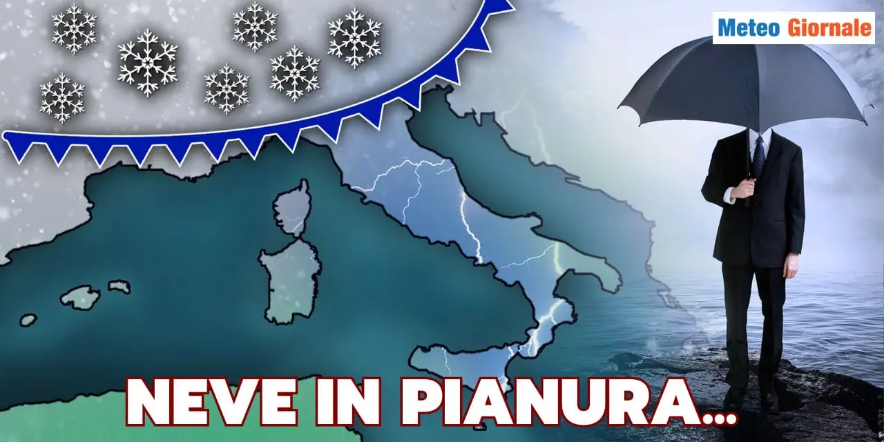 Meteo Novembre, dal caldo e piogge "tropicali" alla "neve sino in pianura"