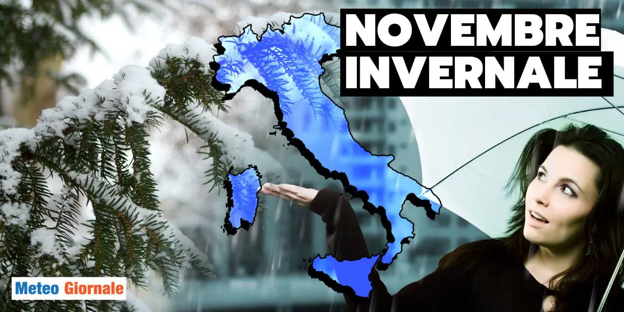 Meteo Ottobre 2023 pessimo, Novembre 2023 il salvataggio