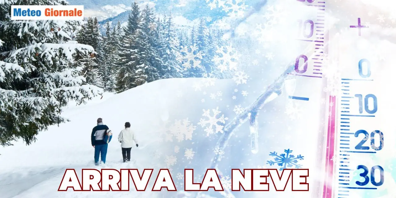 Meteo verso la NEVE di NOVEMBRE