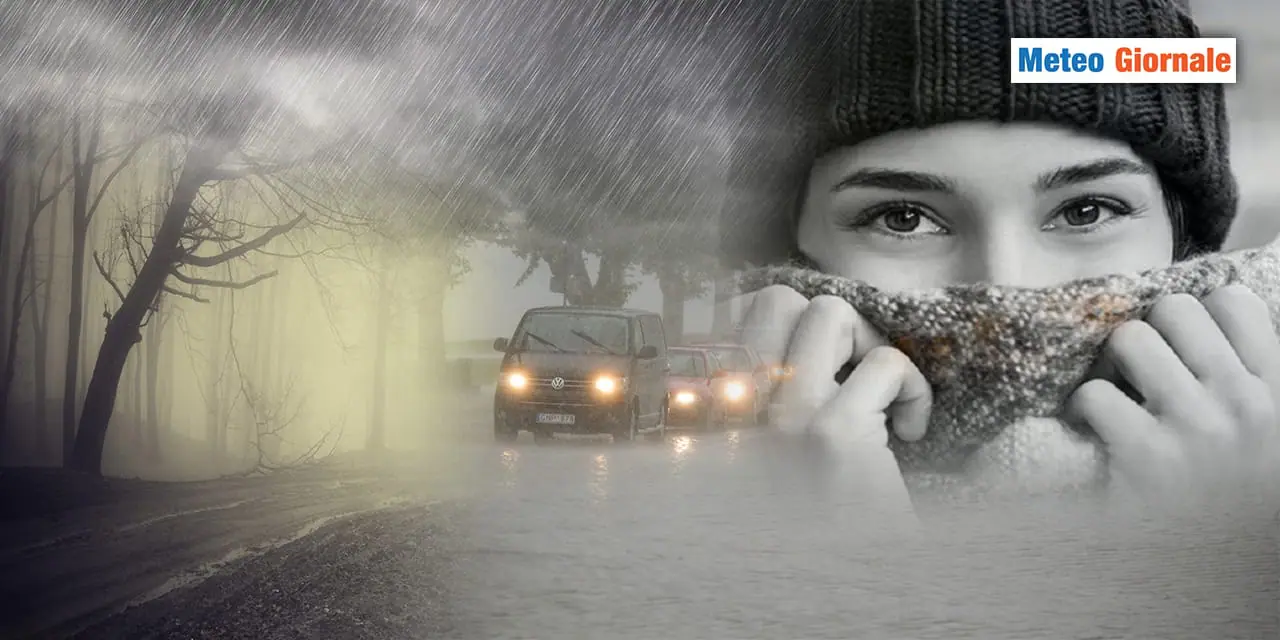 METEO 15 giorni tra tempeste autunnali e freddo