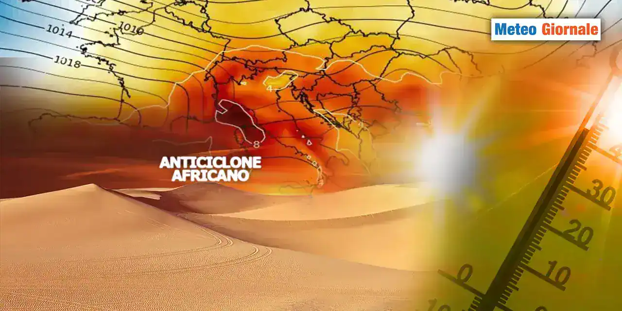 Anticiclone Africano! Eccolo, è il METEO dell'anno