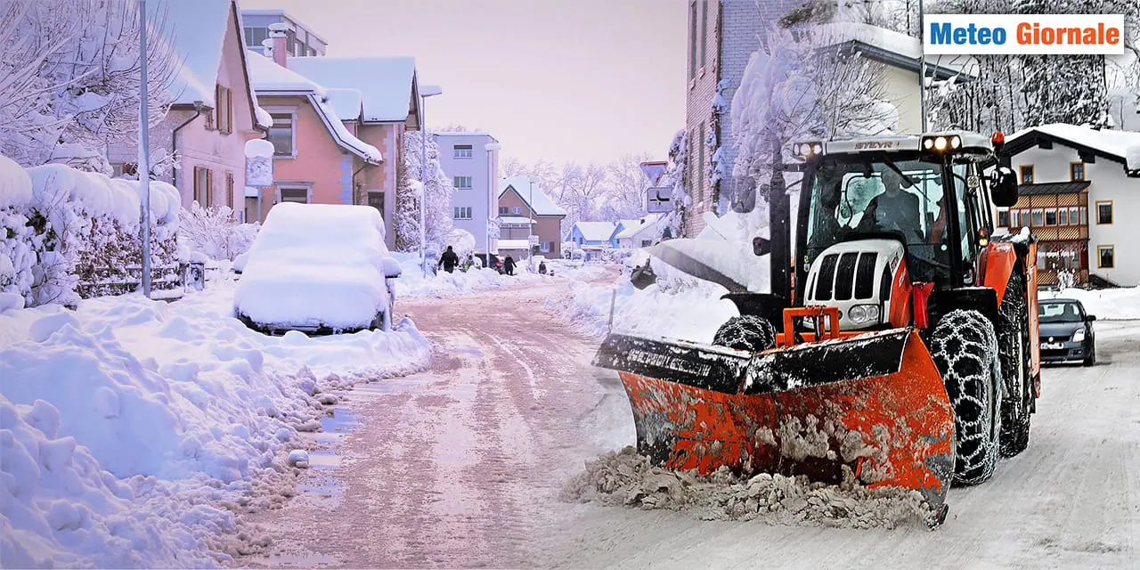 NEVE a bassissima quota: ecco il meteo di fine NOVEMBRE