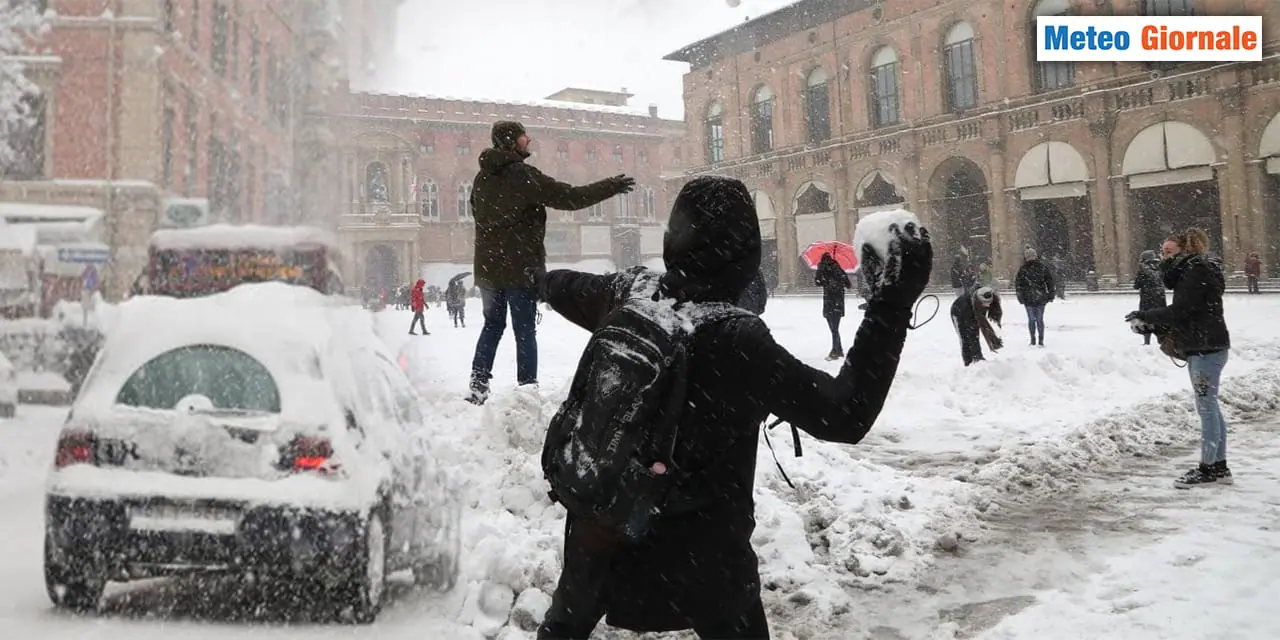 La NEVE è l'evento meteo più atteso