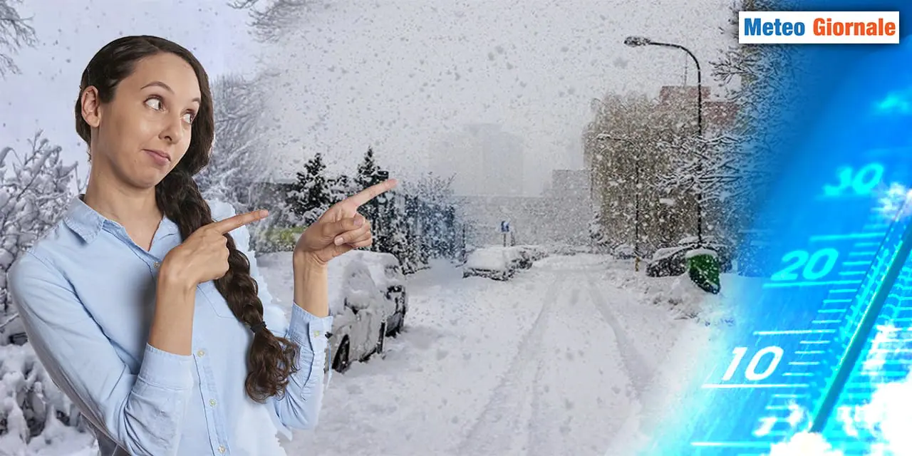 METEO 15 giorni, freddo e neve in arrivo