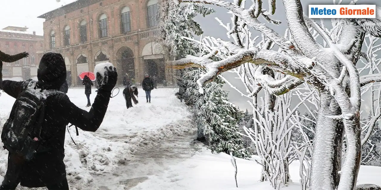 Arriva la NEVE! Non si scappa, è un terremoto METEO