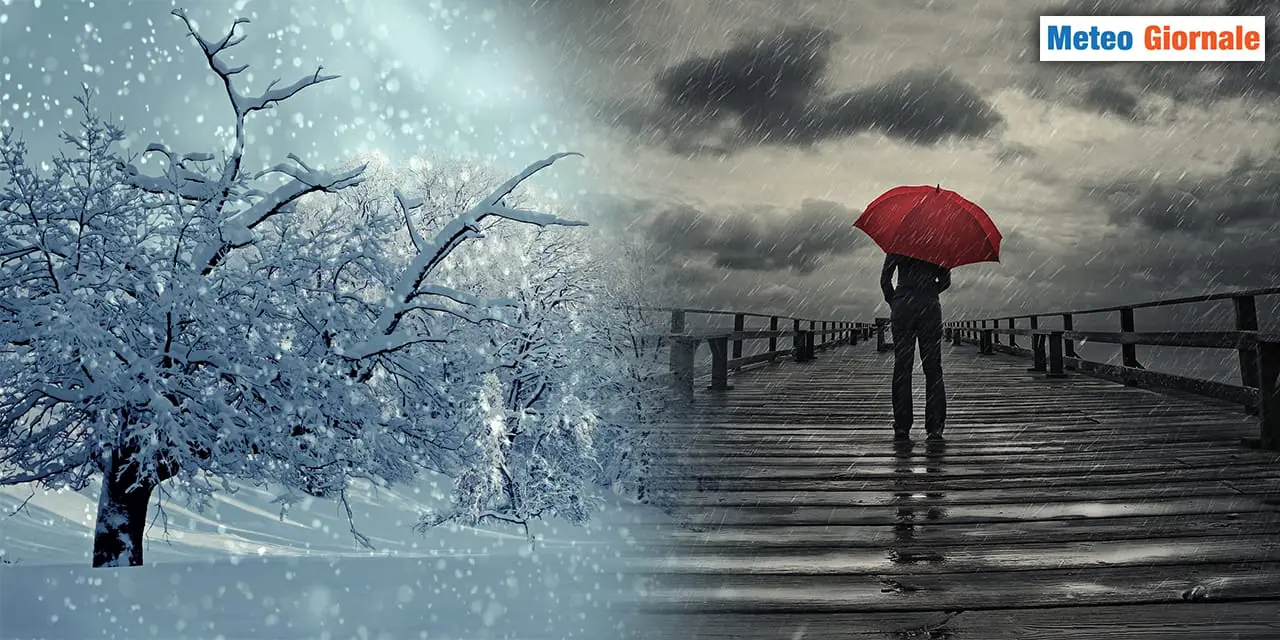 MALTEMPO a go go, meteo letteralmente scatenato