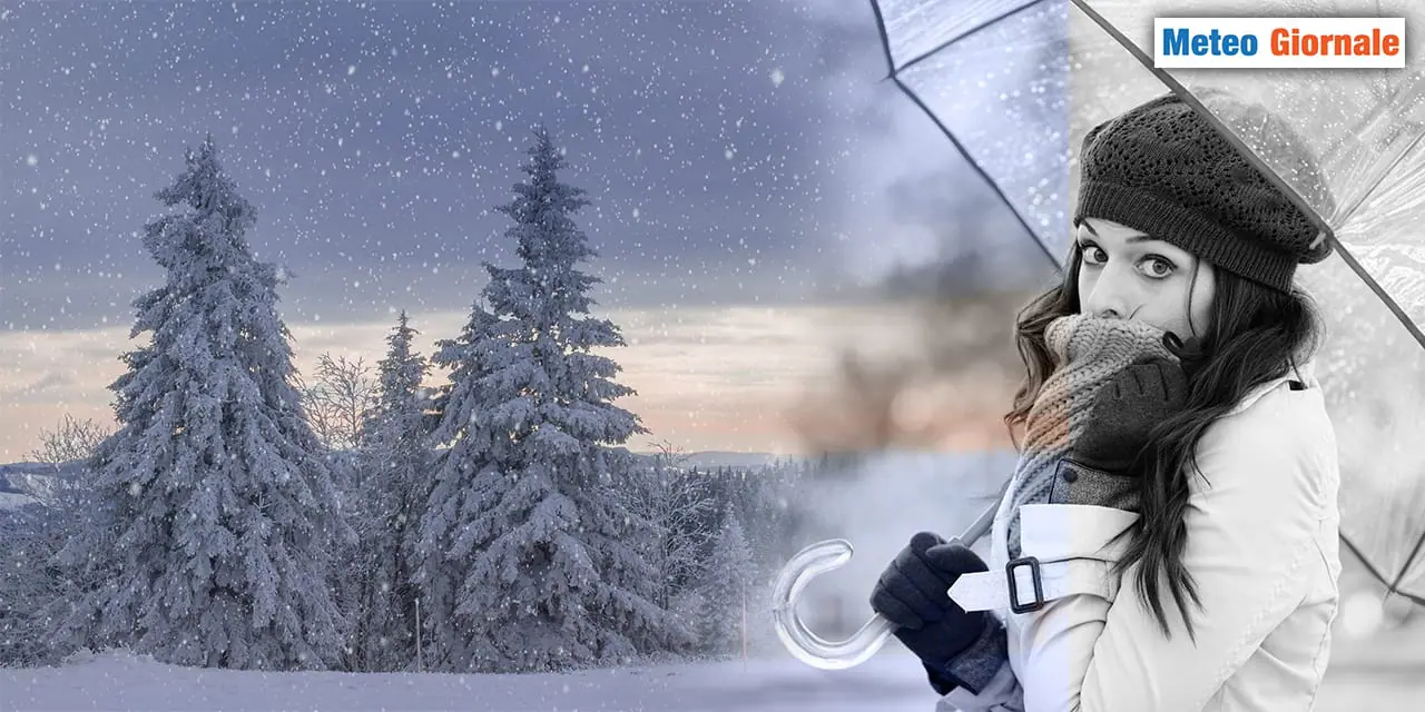 PIOGGIA e NEVE, finalmente un po' di normalità meteo