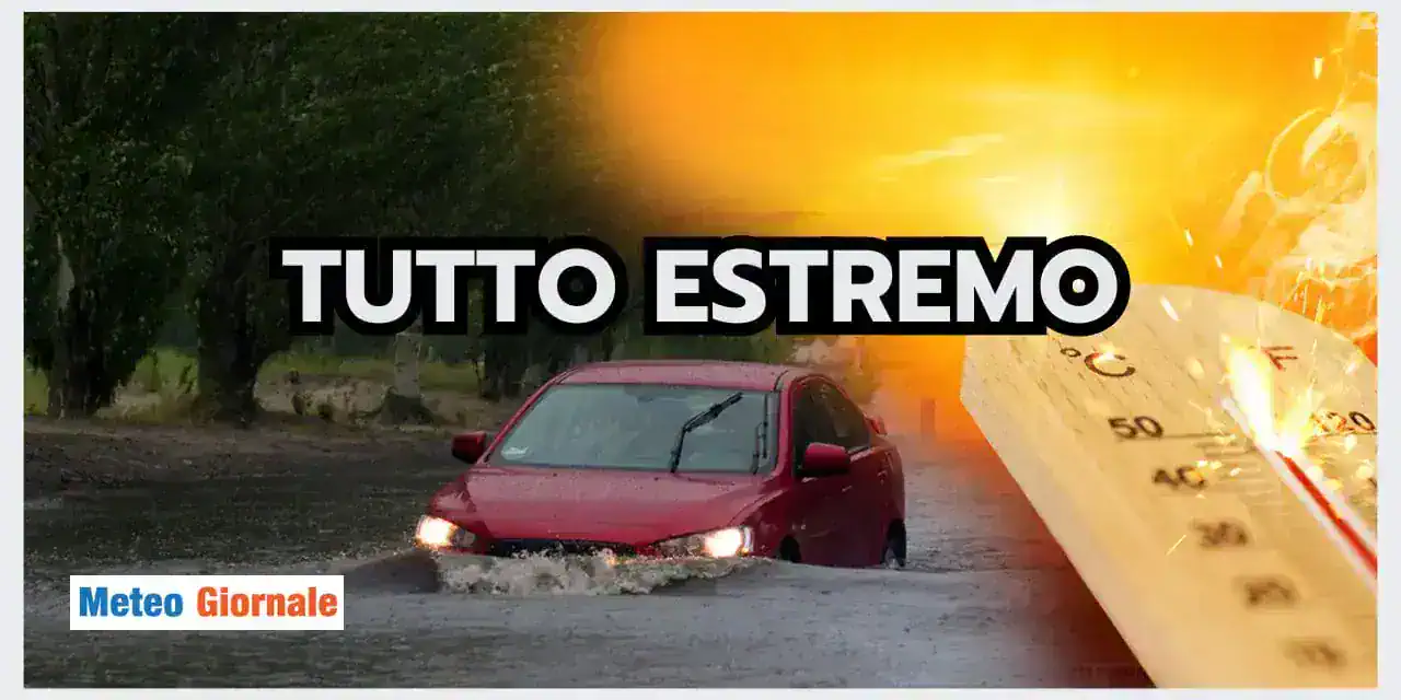 Meteo: sta diventando TUTTO ESTREMO. Crescono i timori per il futuro