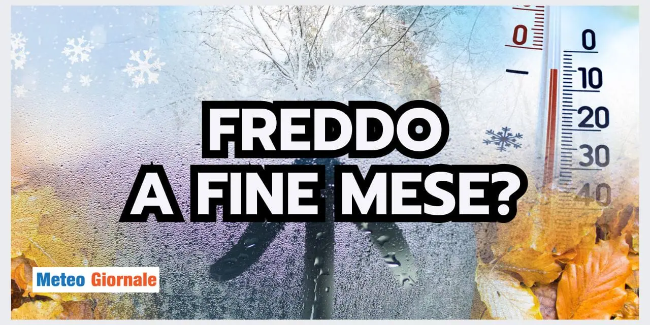 Fine Novembre arriva il FREDDO? È uno scenario meteo possibile