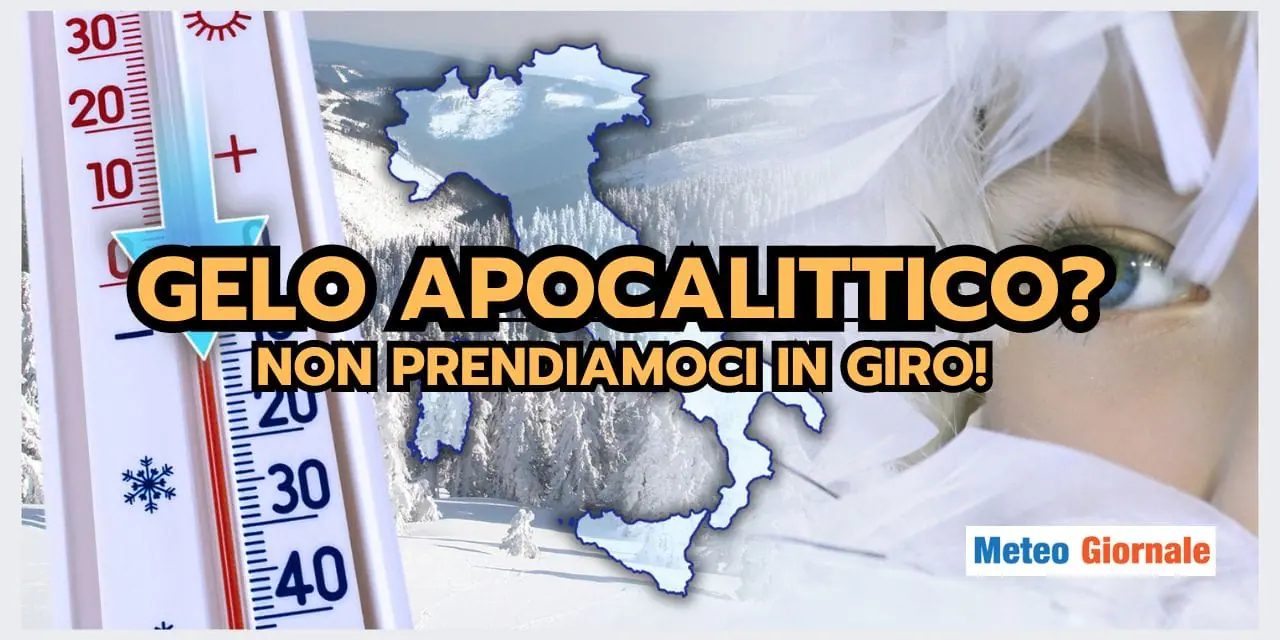 Meteo: non esageriamo con le Sensazioni! Noi parliamo di PROIEZIONI