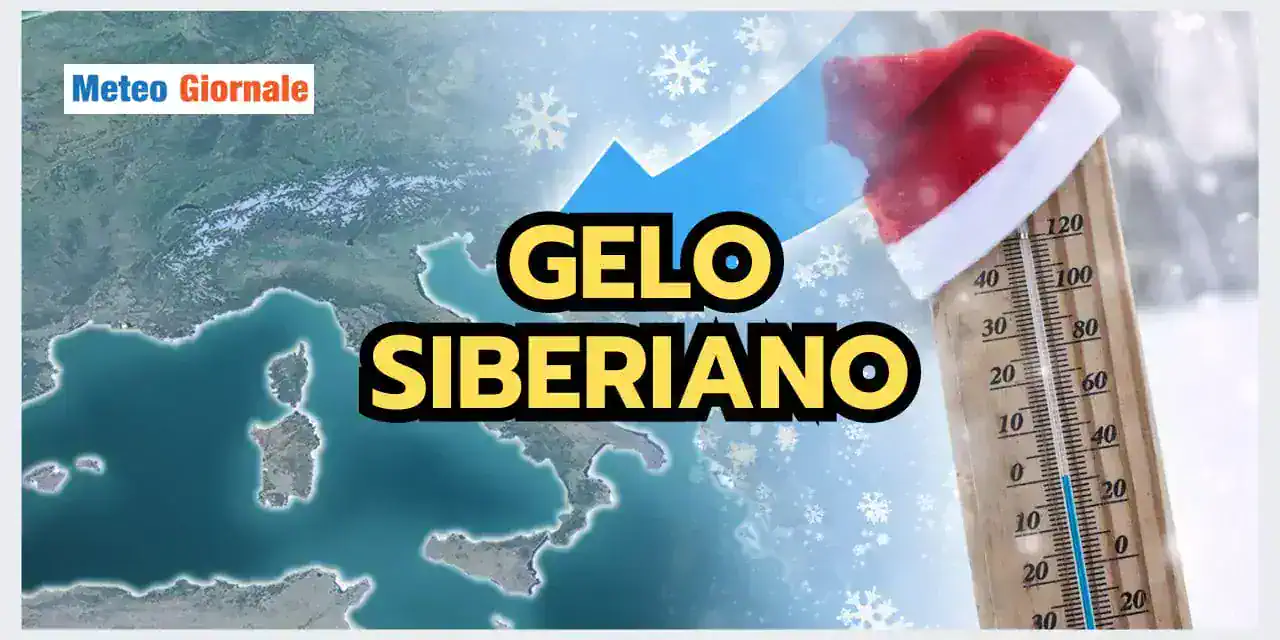 Meteo: ITALIA avvolta dal GELO SIBERIANO. Una poesia