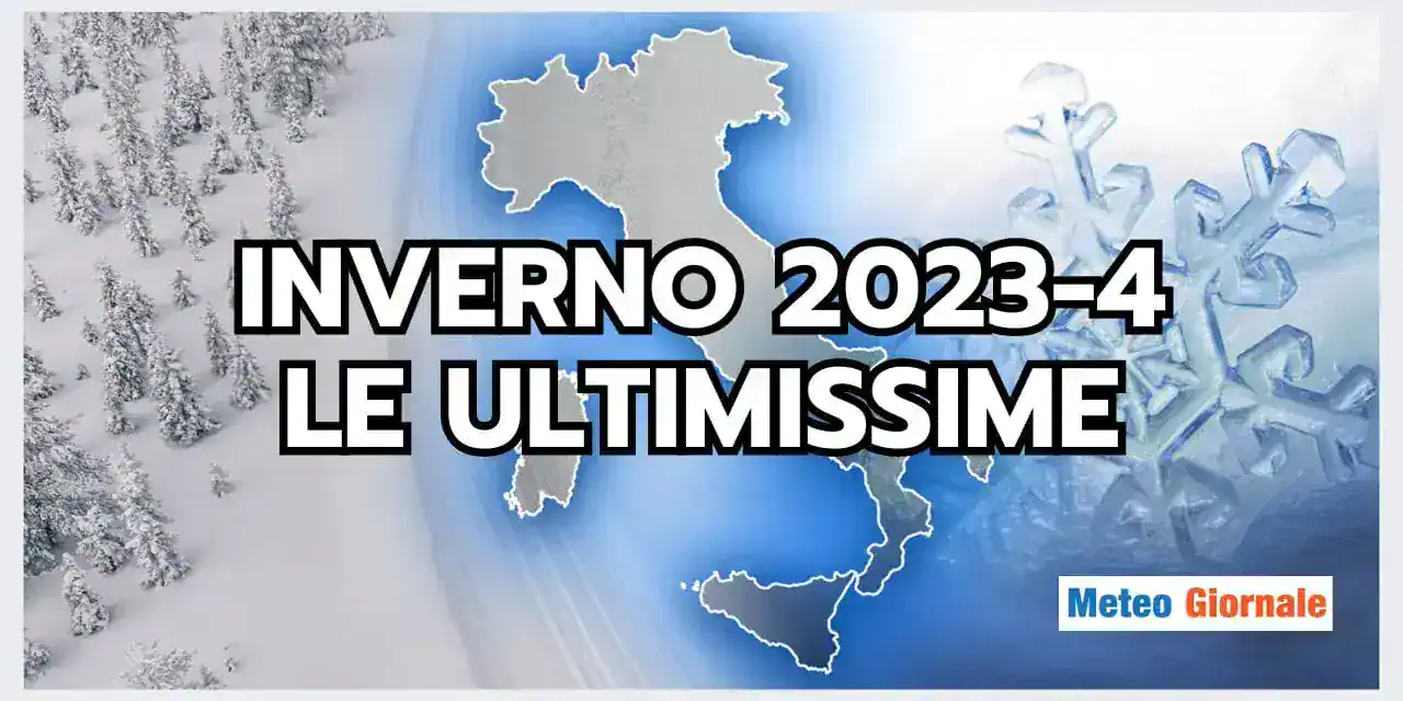 Meteo: aspettative per l'INVERNO, ecco cosa ci riserva