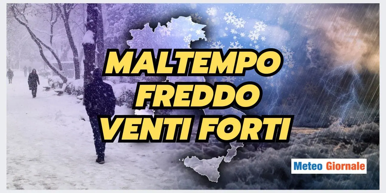 Meteo Mercoledì-Venerdì: le DIFFERENZE tra Nord e Sud