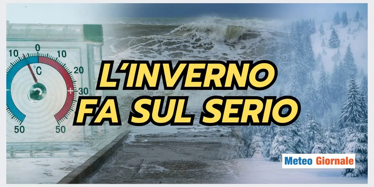Meteo: CAMBIA TUTTO, stavolta il freddo fa sul serio!