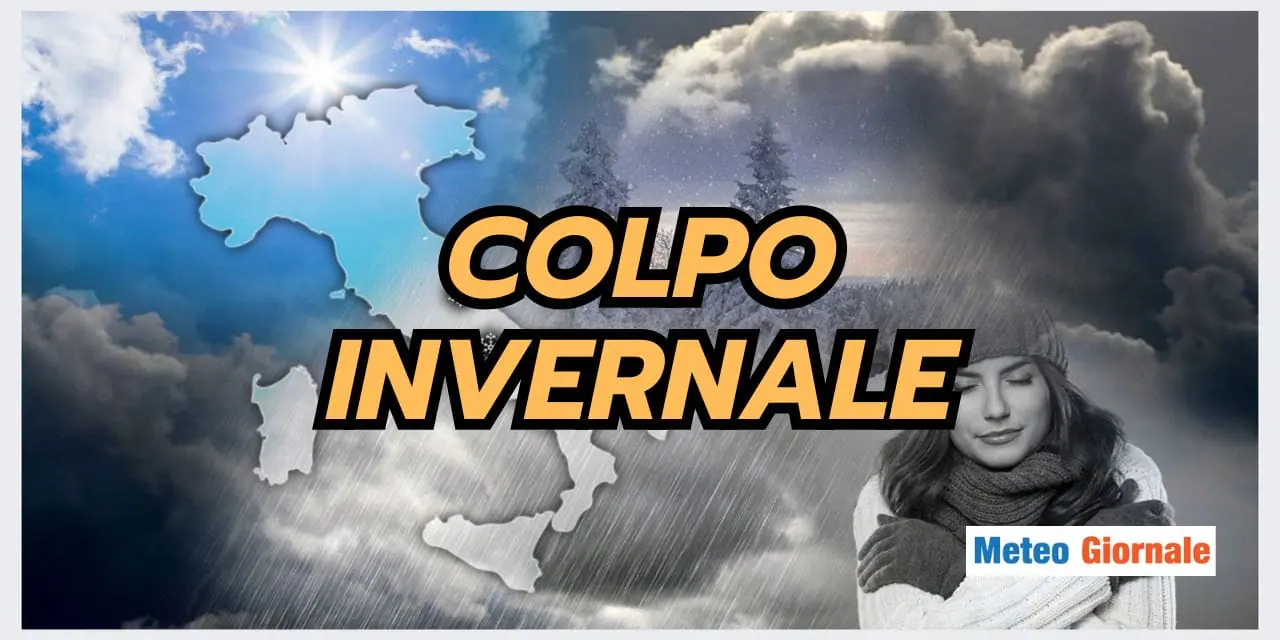 Meteo Italia: TRACOLLO TERMICO e VENTI GELIDI