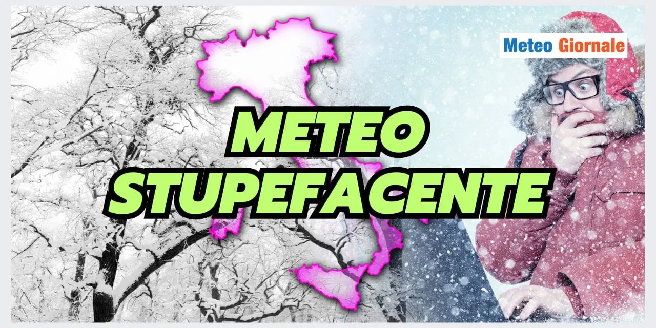 Meteo: INVERNO di COLPO, la notizia è arrivata inaspettata