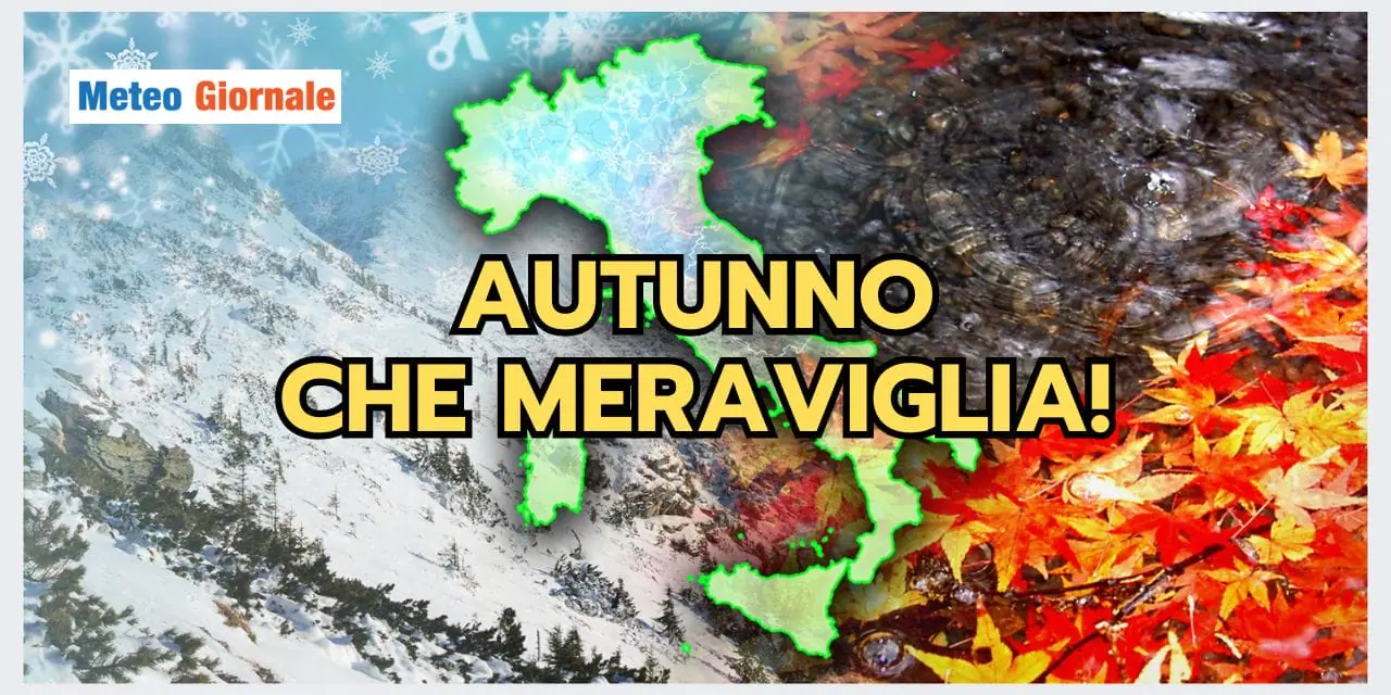 Meteo Autunno: Un Mix di Colori, Gusti e Serenità
