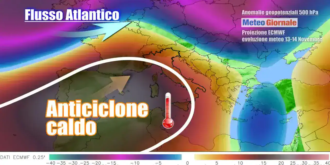 Meteo: quando stop al maltempo? Clamoroso scenario la prossima settimana