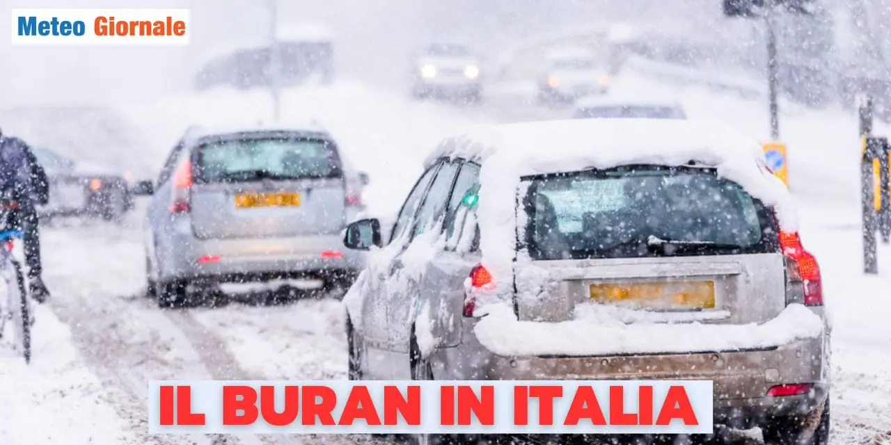 Il gelido del Buran: Ondata di Freddo dalla Siberia in Italia, crescenti possibilità