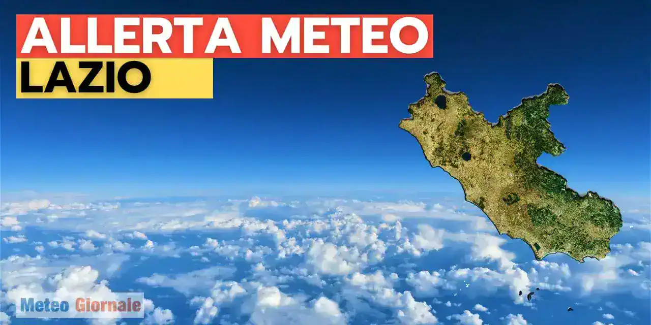 Allerta Meteo a Frosinone e nel Lazio per l’Arrivo dei Temporali