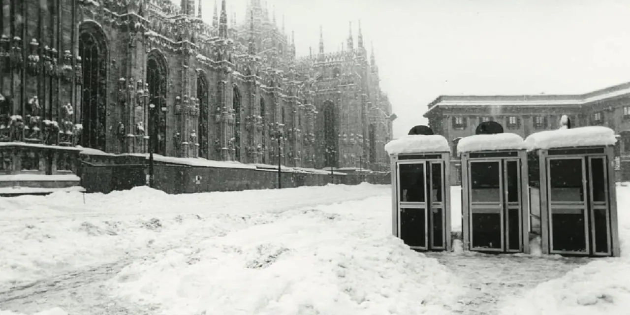 NEVICATA DEL 1985: un evento meteo irripetibile?