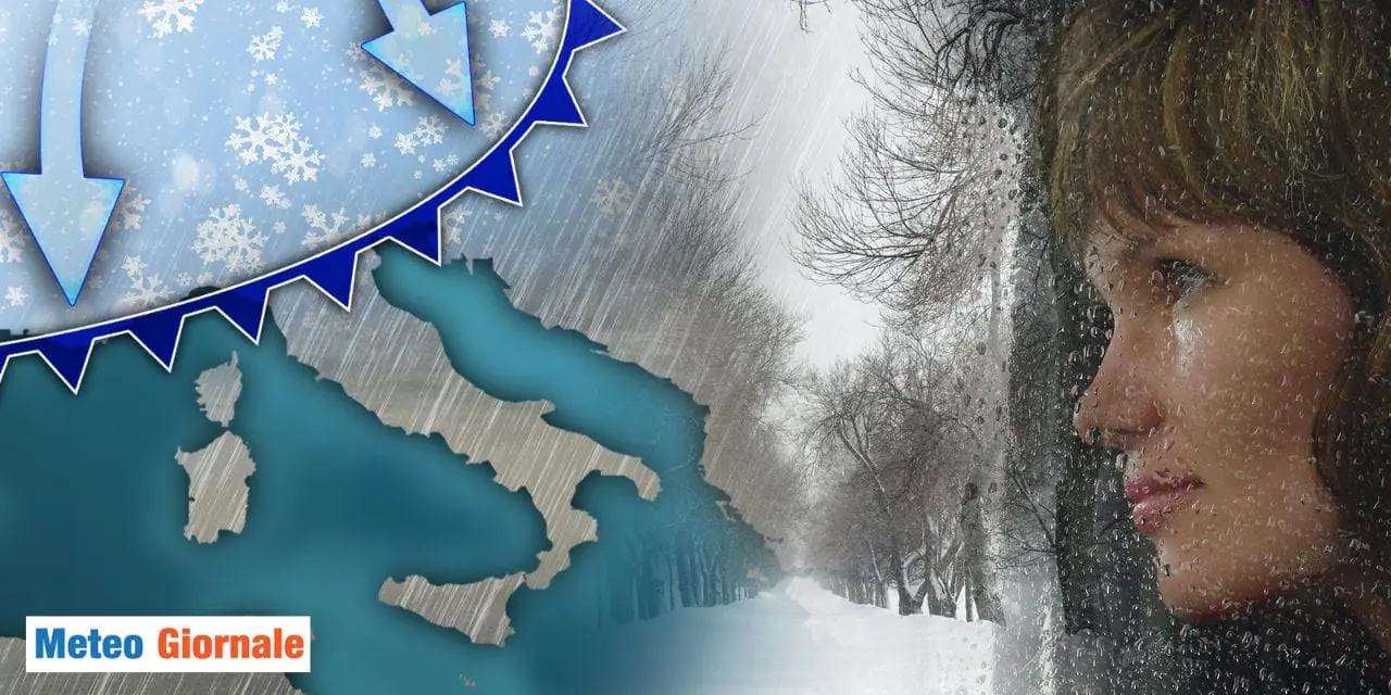 Previsioni Meteo Italia: arriva l’Inverno, ci aspettano freddo, vento e neve