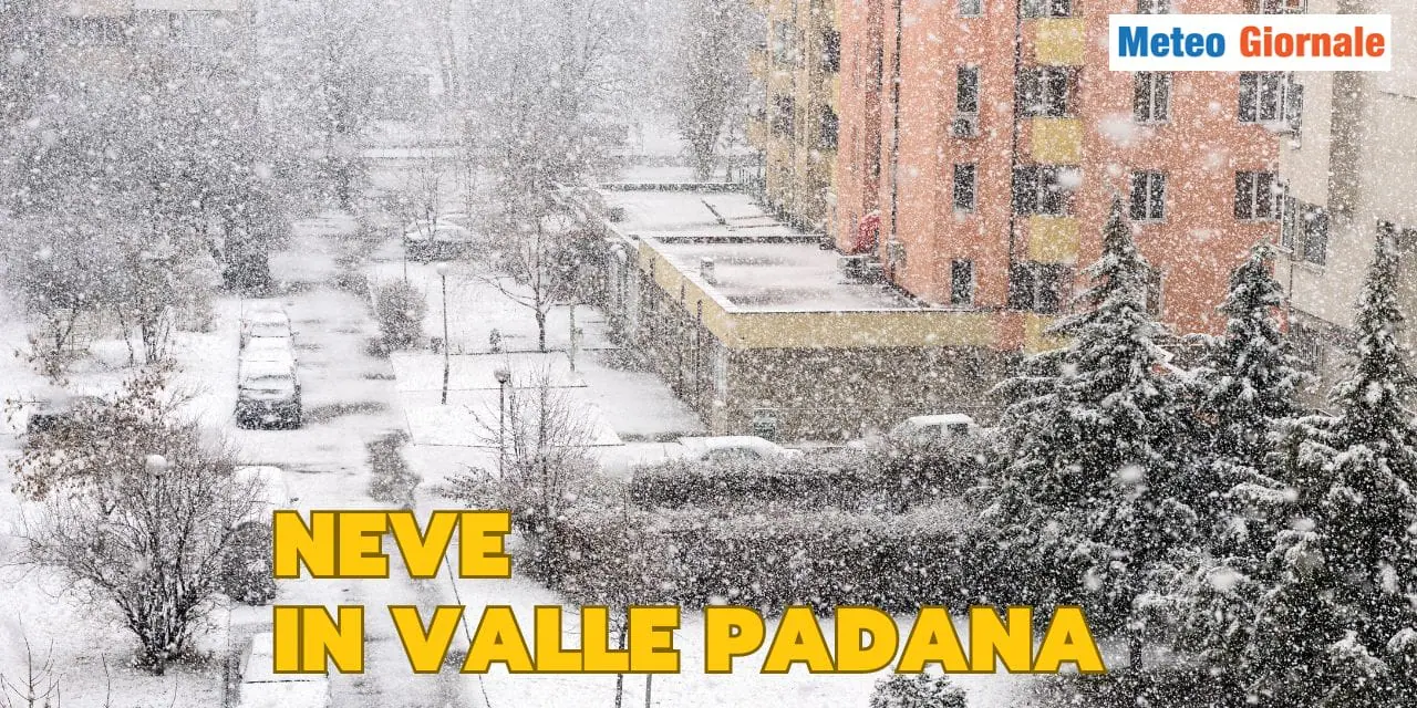 Meteo, quando arriverà la prima neve in Valle Padana e vallate alpine e appenniniche