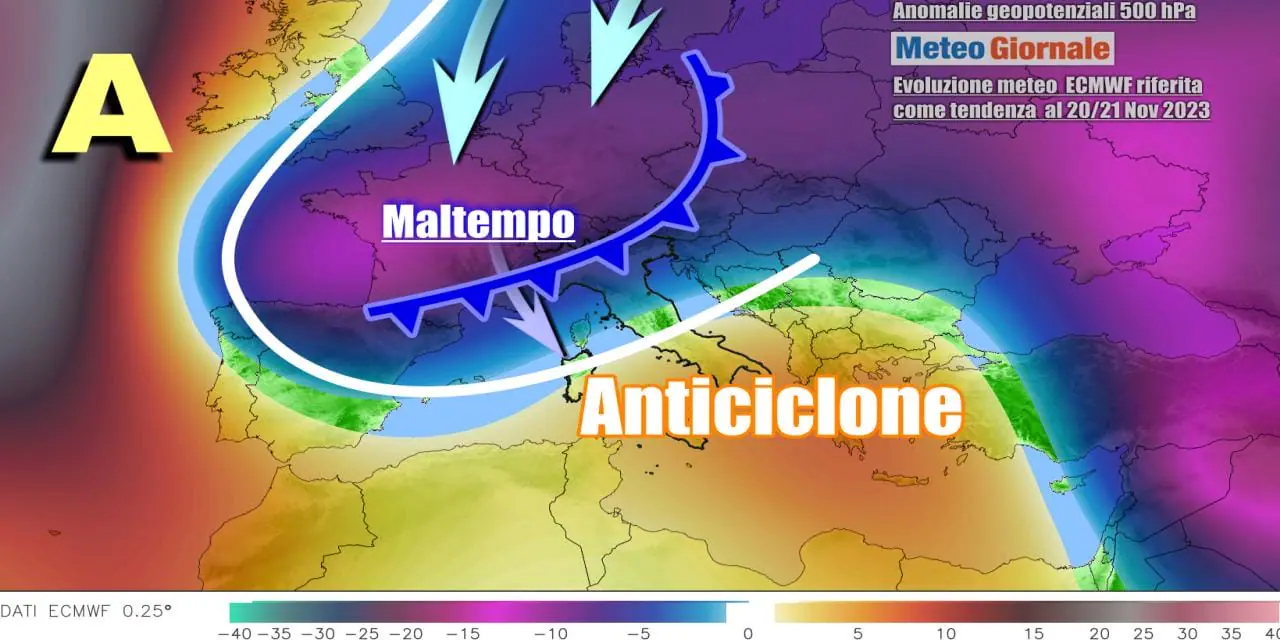 Meteo: ecco il temuto anticiclone, ma prossima settimana scenario stravolto