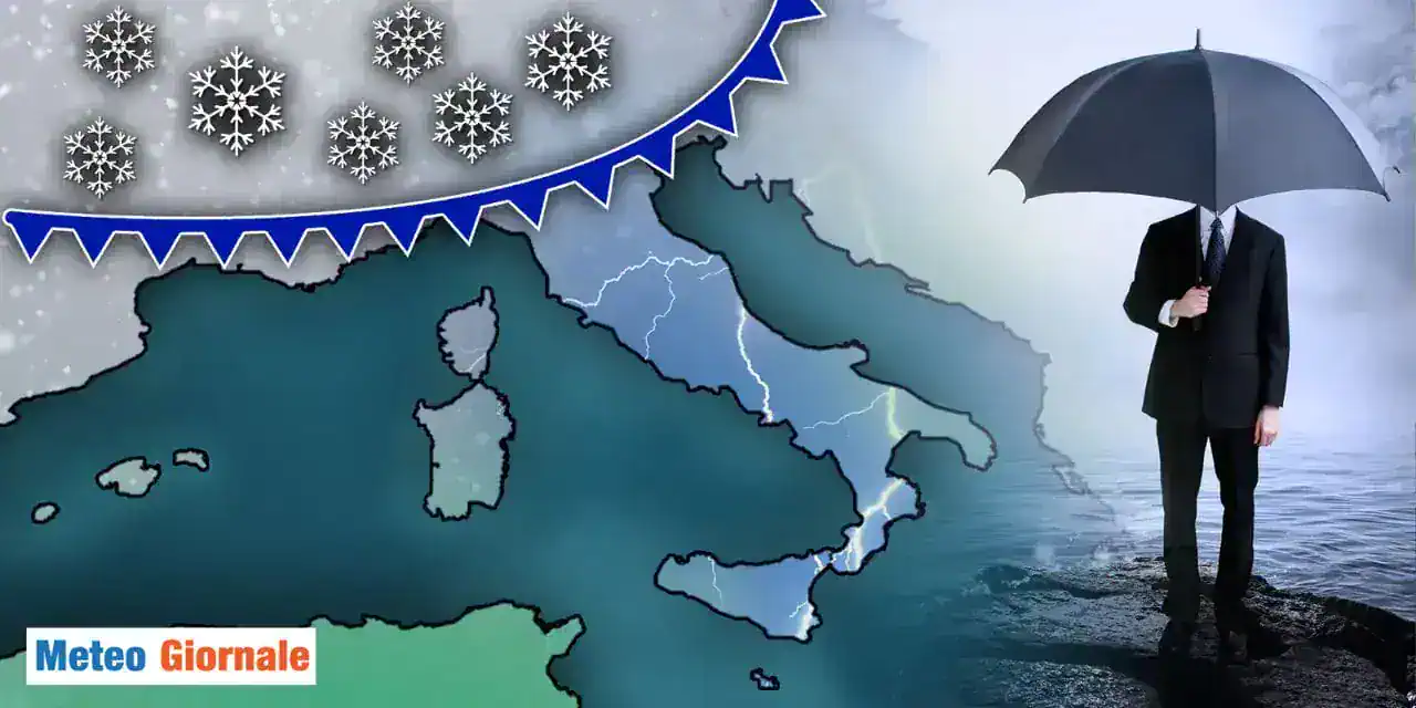 Previsioni meteo: Nord Italia al freddo, temperature in aumento al Centro-Sud