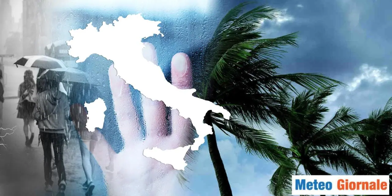 Meteo weekend, ecco dove piogge, temporali, venti forti e mareggiate