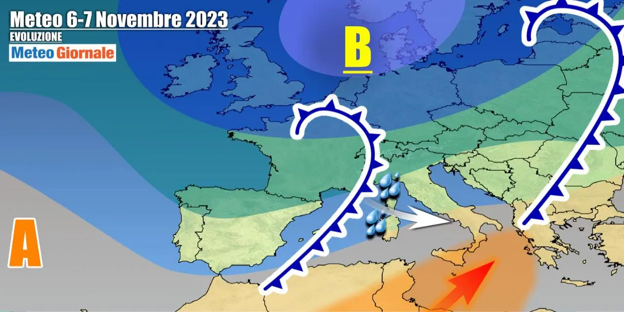 Ancora perturbazioni in arrivo