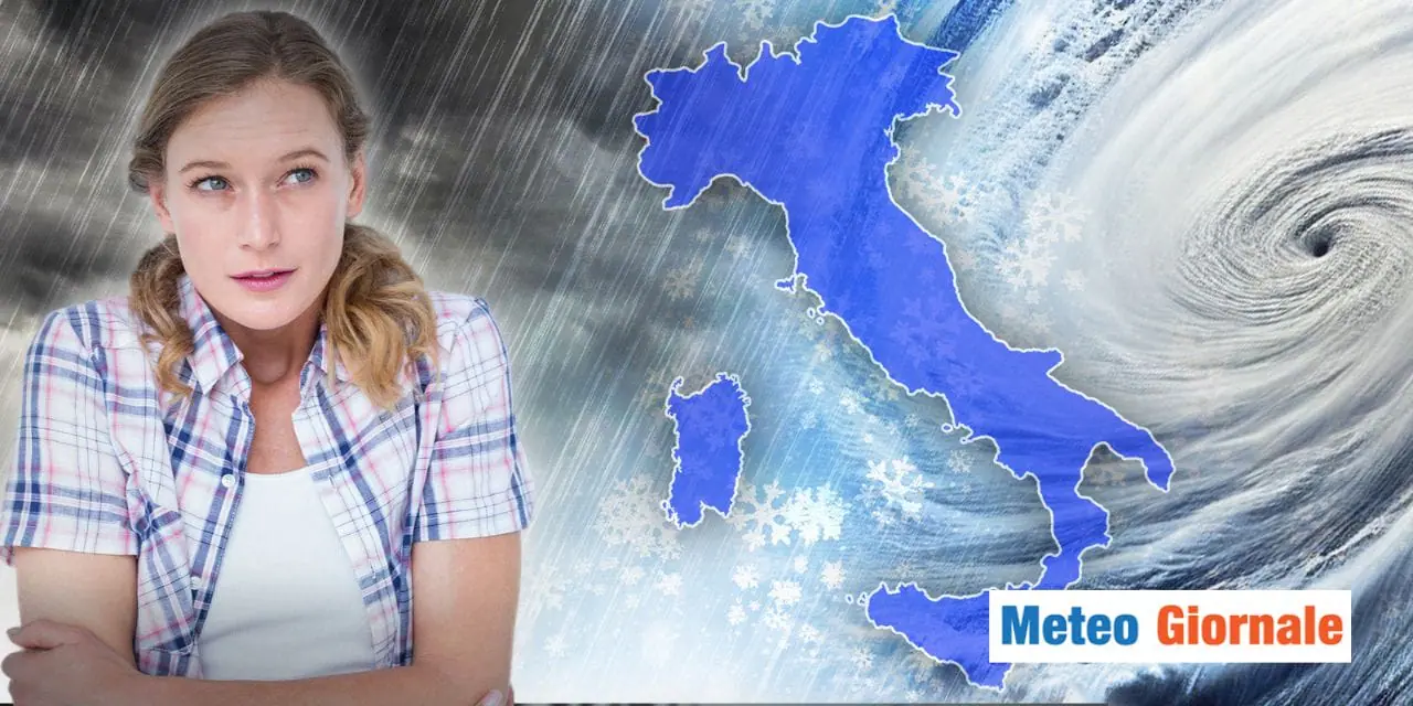 Meteo: ciclone a tutta forza, sabato da dimenticare