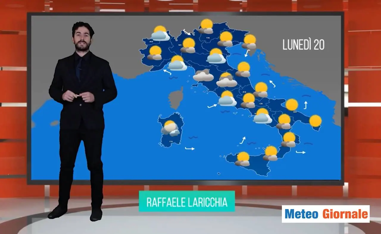Meteo domani: la settimana comincia bene ma non troppo! [VIDEO]