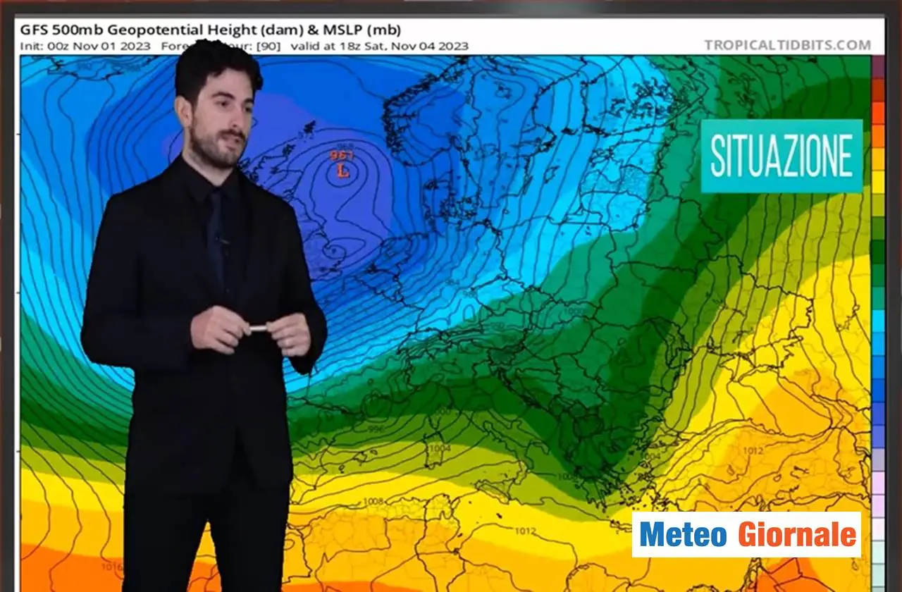 Meteo domani: Italia avvolta dal maltempo e venti furiosi [VIDEO]