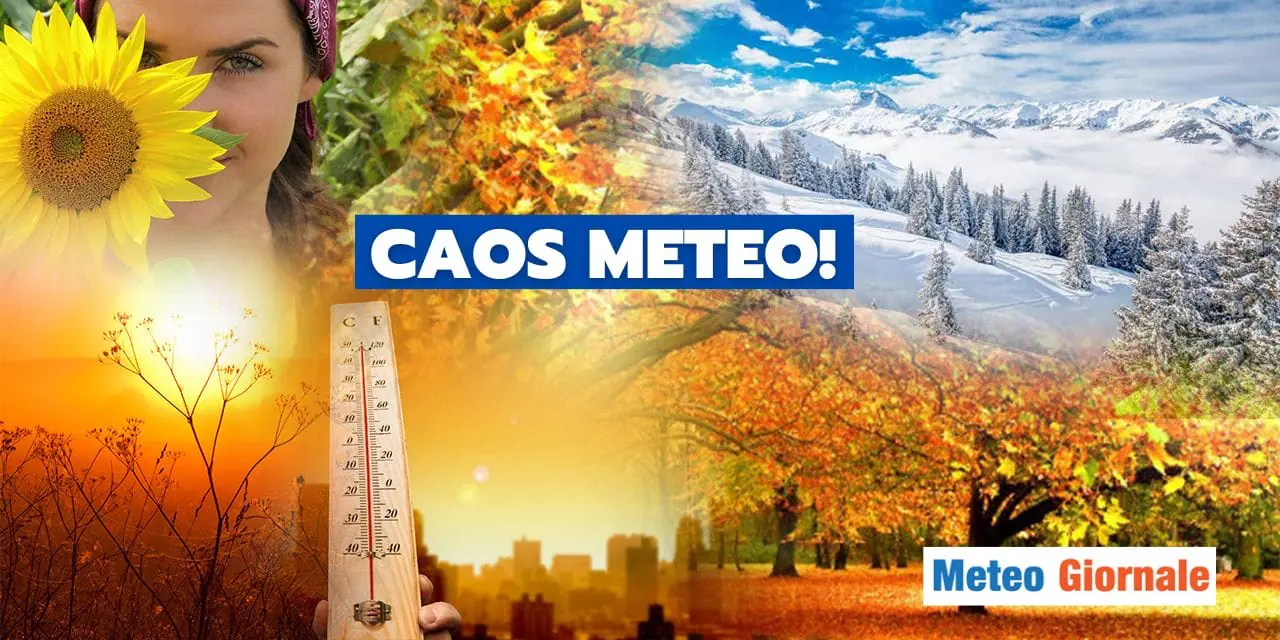 Meteo: dal fresco al caldo e infine al FREDDO