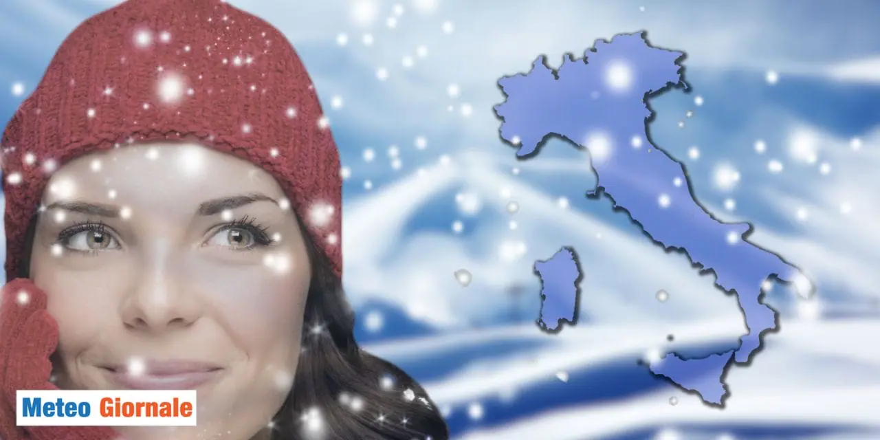 Meteo: freddo intenso in arrivo in Italia, sorprendenti nuovi aggiornamenti