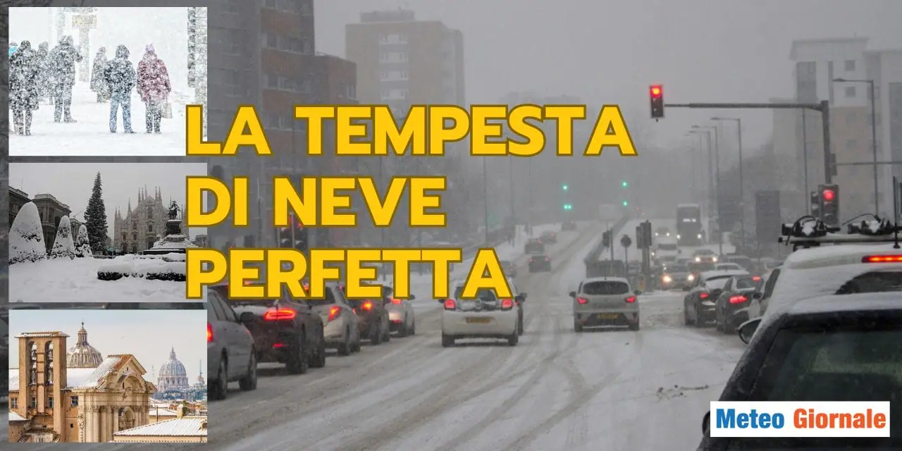 Meteo, la Tempesta di Neve perfetta, la peggiore di 50 anni
