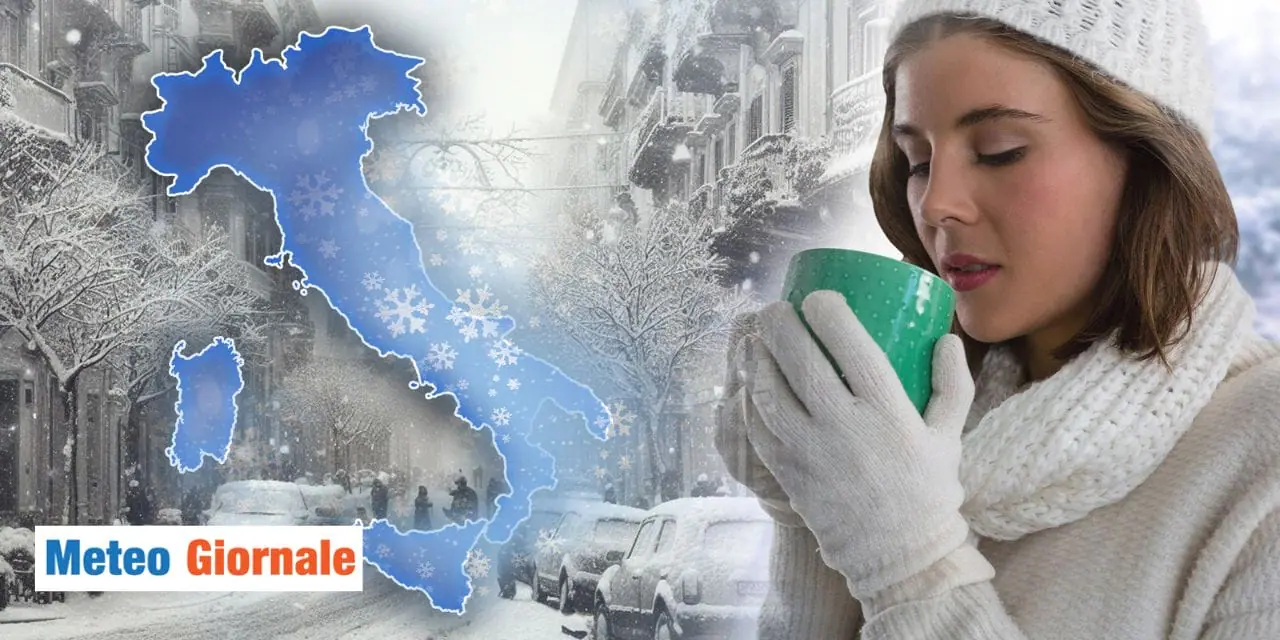 Meteo: scenari da favola, la neve diventerà realtà