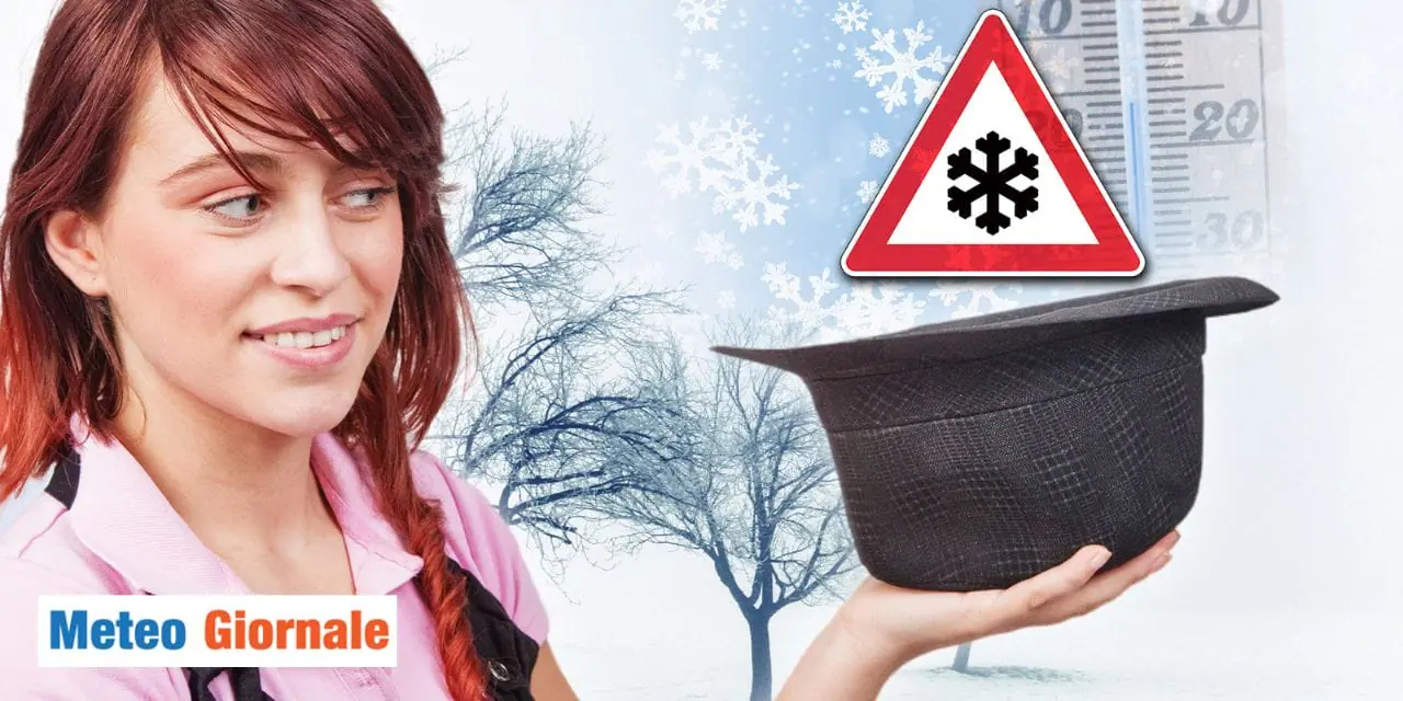 Meteo: novembre pesca freddo e neve dal cilindro