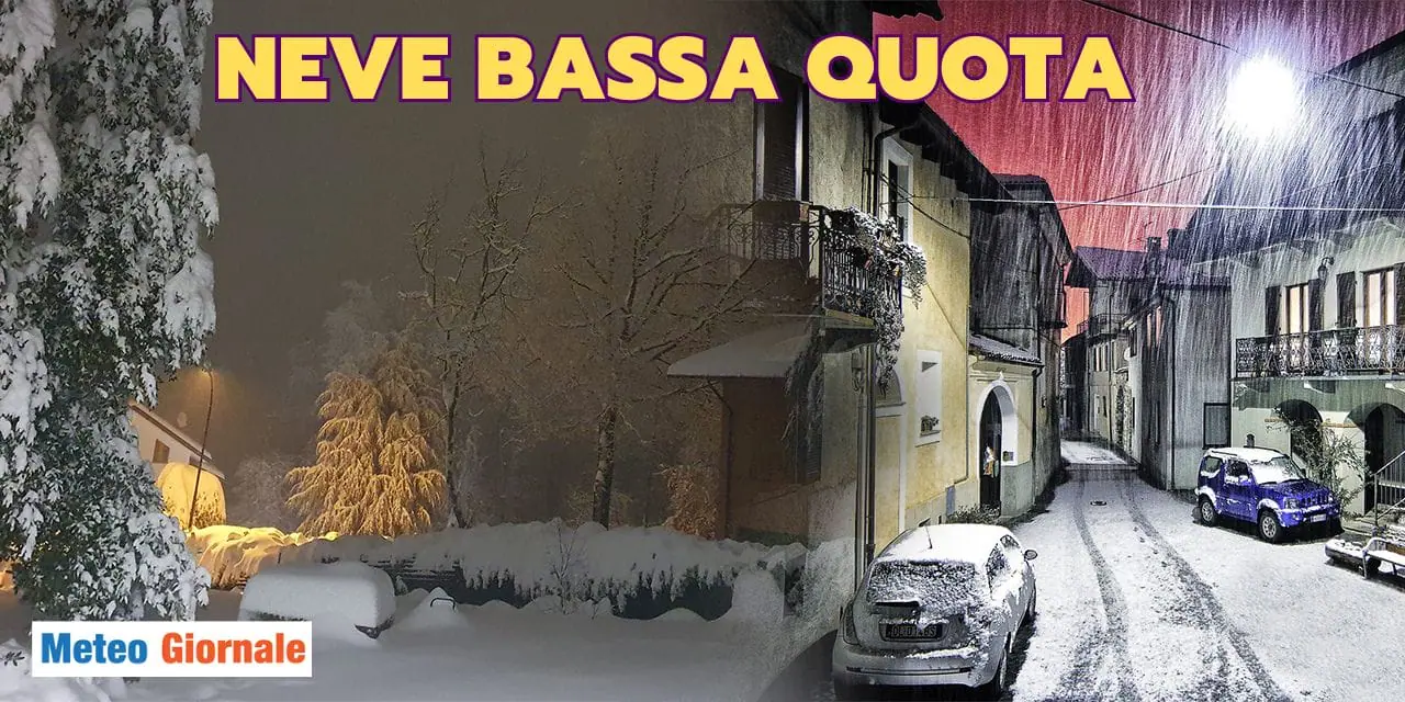Altra FORTE perturbazione in arrivo: NEVE possibile fino a bassa quota!